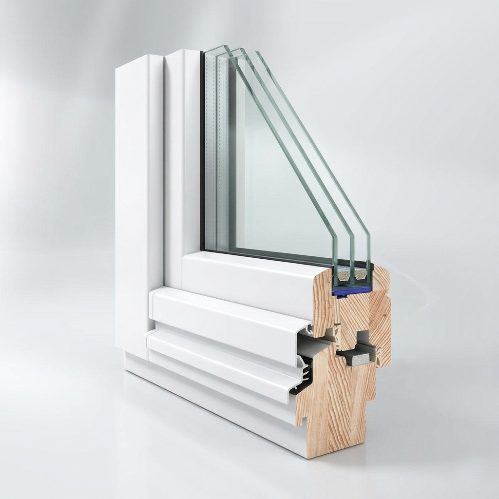 Holzfenster Line 78